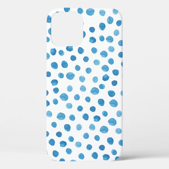 Coques Case-Mate iPhone Formes géométriques contemporaines aquarelle. (Verso)