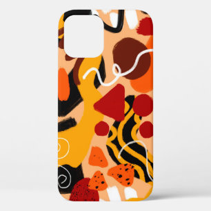 Case-Mate iPhone Case Formes géométriques de dessin à la main Abstraites