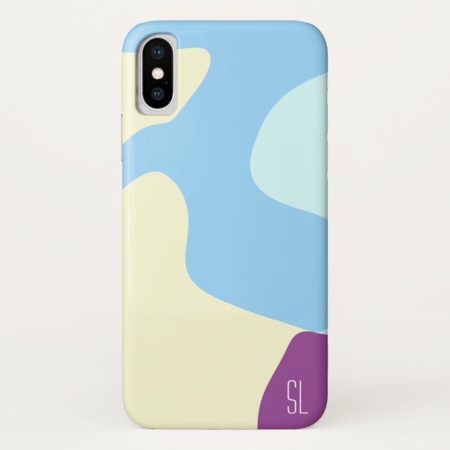 Coques Case-Mate iPhone Formes organiques Abstraites personnalisées (Dos)