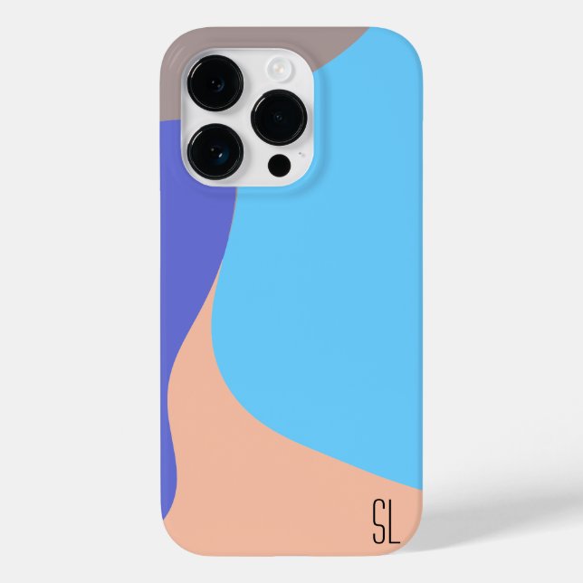 Coques Case-Mate iPhone Formes organiques Abstraites personnalisées (Verso)