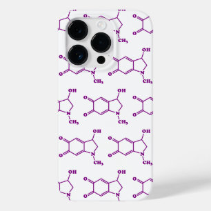Coque Pour iPhone 14 Pro Formule chimique moléculaire adrénochrome