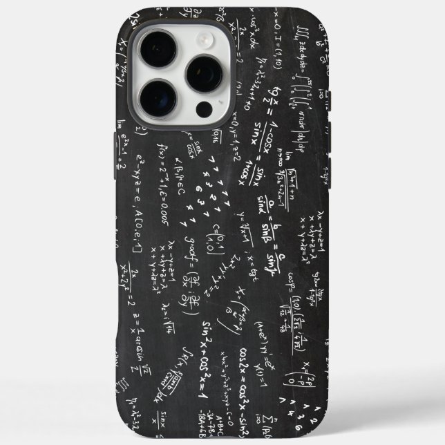 Coques Case-Mate iPhone Formules Et Numéros Équations Mathématiques (Verso)