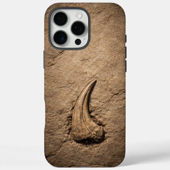 Coques Case-Mate iPhone Fossile de griffe de Raptor  (Verso)