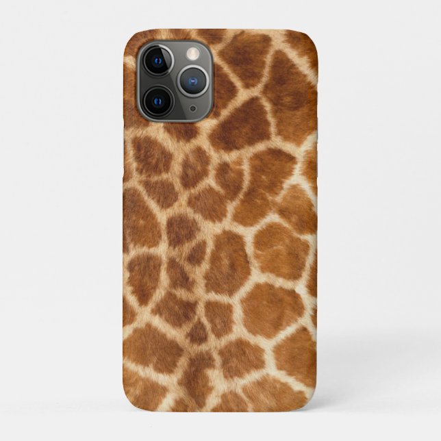 Coques Case-Mate iPhone Fourrure de girafe (Dos)
