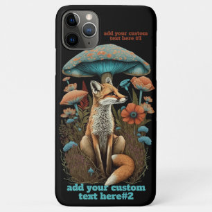 Case-Mate iPhone Case Fox Champignons Fleur sauvage Cottagecore Floral C