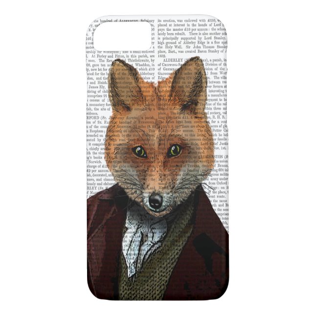 Coques Case-Mate iPhone Fox Portrait 2 (Dos)