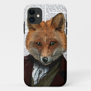 Coque iPhone 11 Fox Portrait 2