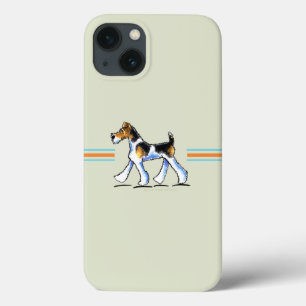 Etui iPhone Case-Mate Fox Terrier de fil dans le mouvement