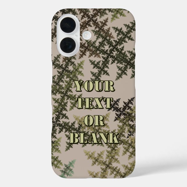 Coques Case-Mate iPhone Fractal Camouflage - Summer (Verso)