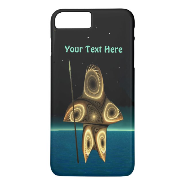 Coques Case-Mate iPhone Fractal Inuit Hunter (Dos)