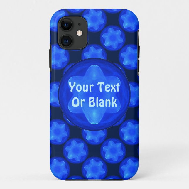 Coques Case-Mate iPhone Fractale Bluestar (Dos)