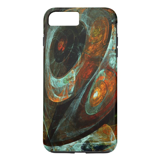 Coques Case-Mate iPhone Fractionner l'art Abstrait (Dos)