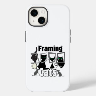 Coque Pour iPhone 14 Fragmentation de chats.w