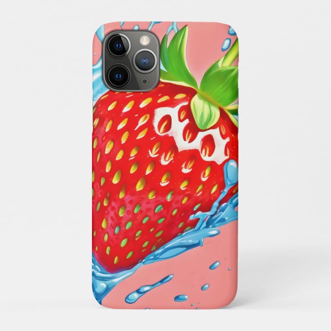 Coques Case-Mate iPhone Fraise fraîche (Dos)