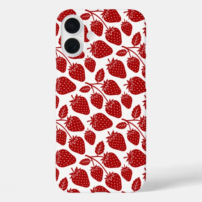 Coques Case-Mate iPhone Fraises (Verso)