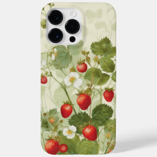 Coque Pour Pour iPhone 14 Pro Max Fraises sauvages Vibe d'été Aquarelle