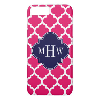 Case-Mate iPhone Case Framboise Wharo Marocain #5 Marine 3 Monogramme in
