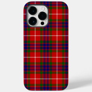 Coque Pour Pour iPhone 14 Pro Max Fraser tartan rouge vert bleu violet plaid