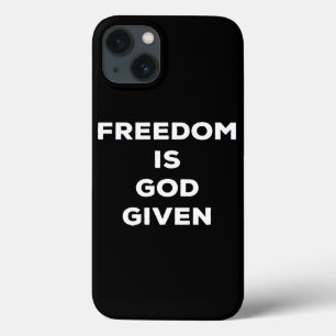 Case-Mate iPhone Case Freedom Is God Given