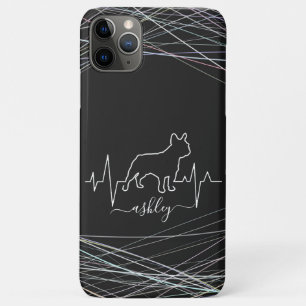 Case-Mate iPhone Case French Bulldog est Cool Heartbeat Minimal Chien Lo