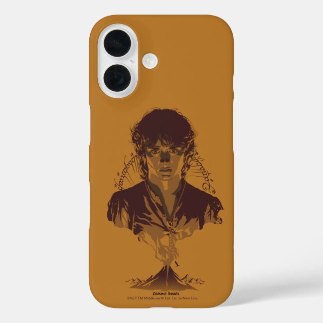 Coques Case-Mate iPhone FRODO™ MOUNT DOOM™ Tengwar Inscription Graphic (Verso)