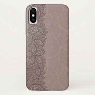 Etui iPhone Case-Mate Frontière et arrière - plan de motif de feuille
