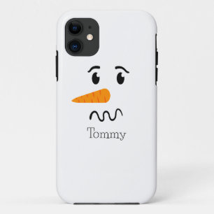 Case-Mate iPhone Case Frosty, le Snowman, face confuse