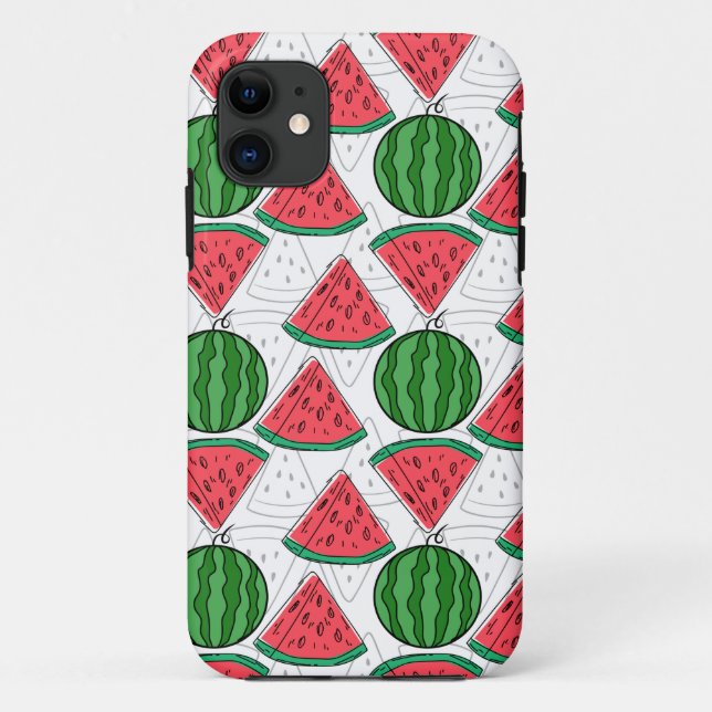 Coques Case-Mate iPhone Fruit motif transparent | motif de surface de frui (Dos)