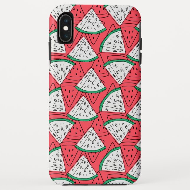 Coques Case-Mate iPhone Fruit motif transparent | motif de surface de frui (Dos)