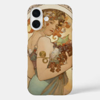 Fruit par Alphonse Mucha, Art Nouveau vintage