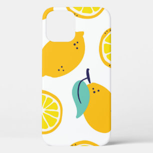 Case-Mate iPhone Case Fruits citrons sans couture motif