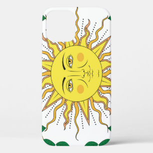 Case-Mate iPhone Case Fruits de citron tropicaux, Face Soleil.