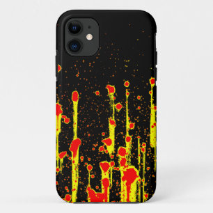 Case-Mate iPhone Case Fuir Néon Jaune Rouge Abstrait Art Sentez-le