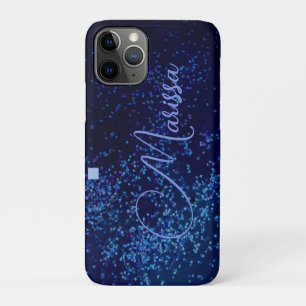 Case-Mate iPhone Case Fun Chic Personnalisé Blue Confetti