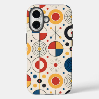 Coques iPhone 16 Funda diseño geométrico