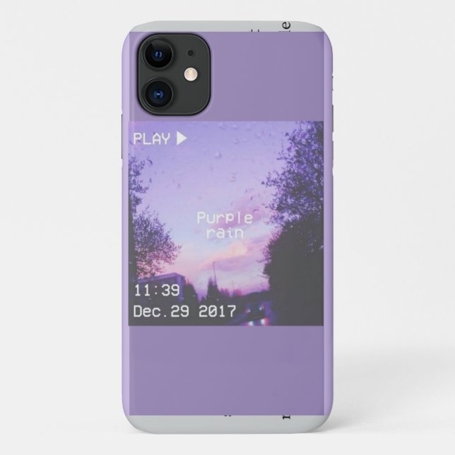 COQUES Case-Mate iPhone FUNDA IPHONE LILA AESTHETIC (Dos)