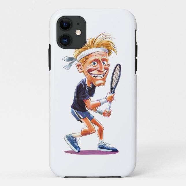 Coques Case-Mate iPhone Funda movil caricatura tenista (Dos)