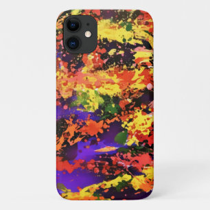 Case-Mate iPhone Case Funky coloré arc-en-ciel Abstrait Splash Paint Art