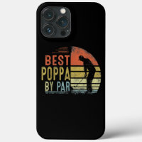 Funny Best Poppa By Par Fête des pères Golf Cadeau