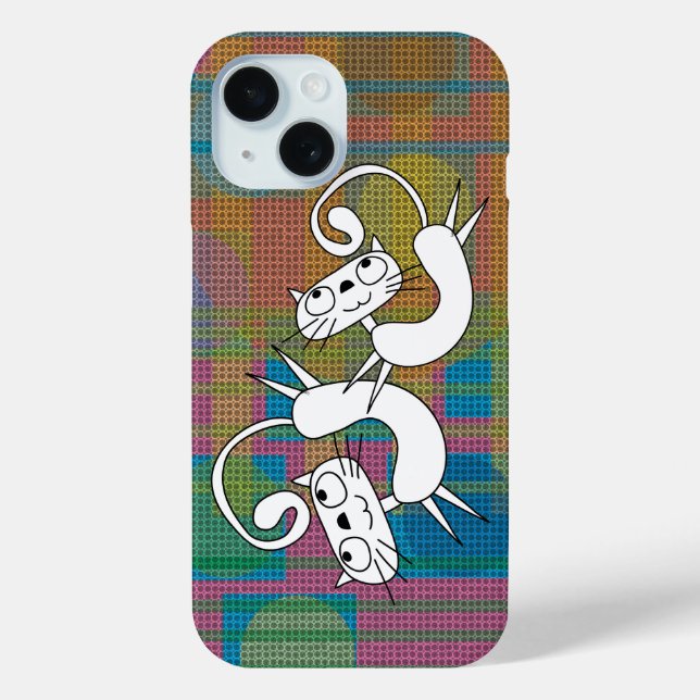 Coques Case-Mate iPhone Funny Cat Dance iPhone Case (Verso)