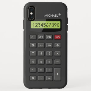 Etui iPhone Case-Mate Funny Geeky Calculator Motif Personnalisé