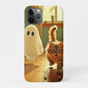 Case-Mate iPhone Case Funny Kitten Éffrayant Friend