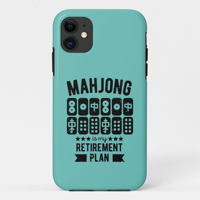 Coques Case-Mate iPhone Funny Mahjong (Dos)