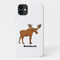 Funny moose