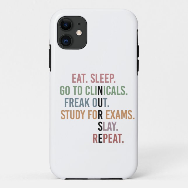 Coques Case-Mate iPhone Funny Nurse School Student Future Nurse Cadfts (Dos)