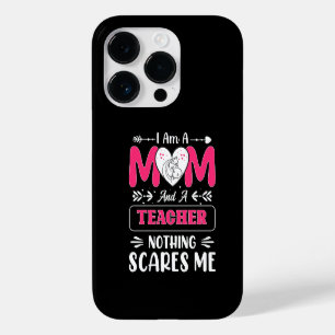 Coque Pour iPhone 14 Pro Funny Teacher Maman, Teacher Maman Funny