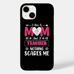 Coque Pour iPhone 14 Funny Teacher Maman, Teacher Maman Funny