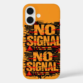 Coques iPhone 16 Funny Warning Phone Case – “Does Not Signal As If 