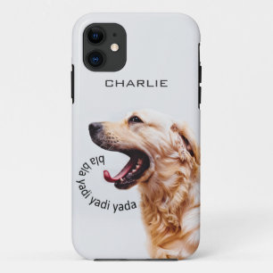 Coques Pour iPhone Funny Yapping Chig casques de téléphone monogramme