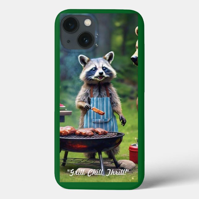 Coques Case-Mate iPhone "Furry Foodies Unite" (Verso)